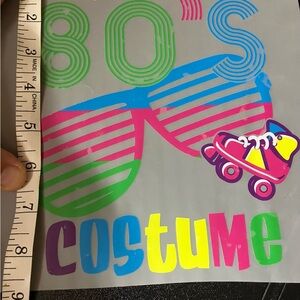 80's Kids Costume with Neon Colors